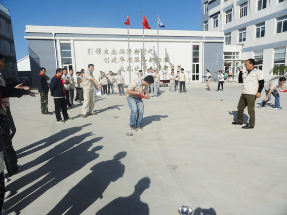 煙臺華順油氣潤滑運動項目游戲之搶種搶收